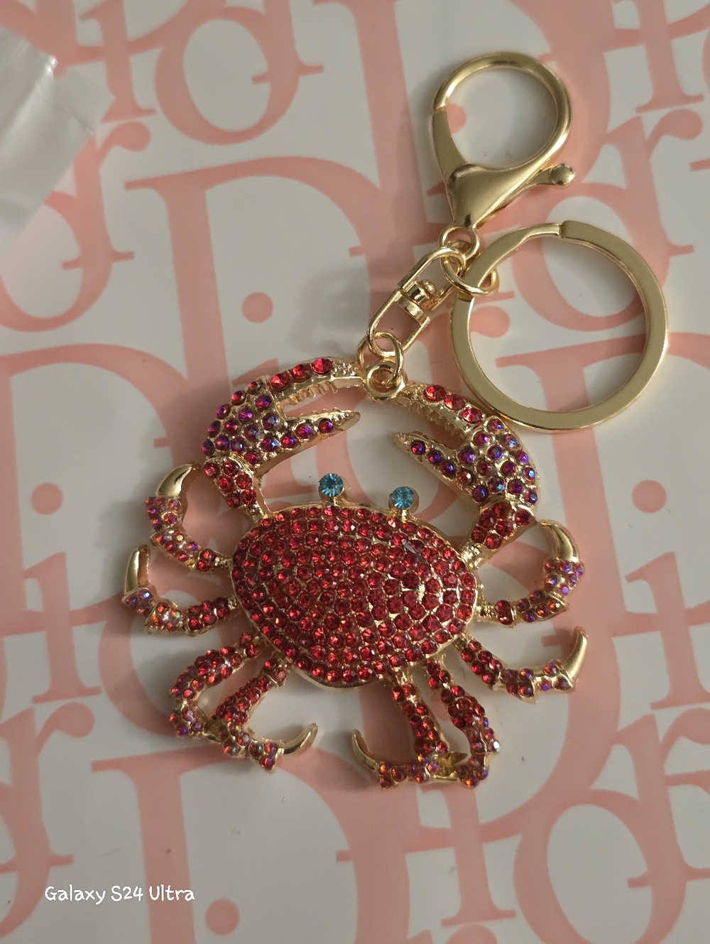 Crab Bag Charm/ Keychain NEW - Picture 5 of 9